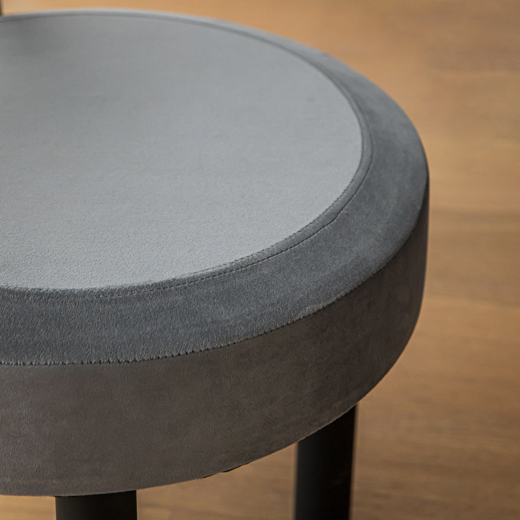 Contemporary Velvet Dining Chair Metal Dining Armless Chair for Restaurant Use Clearhalo ' kitchen&dining_furn' 'Dining Chairs' 'Dining Tables & Seating' 'dining_chair' 'furn' 'furn_dining_chair' 'Furniture' 'furniture_dining_chair' 'Kitchen & Dining Furniture' 'kitchen' 4612848