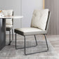 Modern Leather Living Room Side Chair Solid Back Matte Finish Dining Chair Clearhalo ' kitchen&dining_furn' 'Dining Chairs' 'Dining Tables & Seating' 'dining_chair' 'furn' 'furn_dining_chair' 'Furniture' 'furniture_dining_chair' 'Kitchen & Dining Furniture' 'kitchen' 4613024