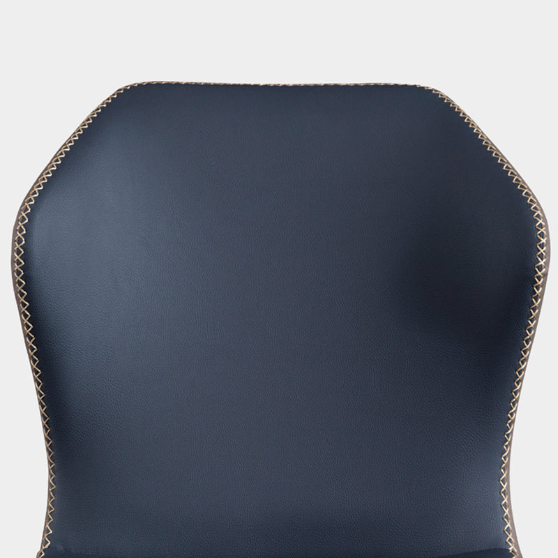 Industrial Style Faux Leather Dining Chairs Wingback Side Chair Clearhalo ' kitchen&dining_furn' 'Dining Chairs' 'Dining Tables & Seating' 'dining_chair' 'furn' 'furn_dining_chair' 'Furniture' 'furniture_dining_chair' 'Kitchen & Dining Furniture' 'kitchen' 4613048