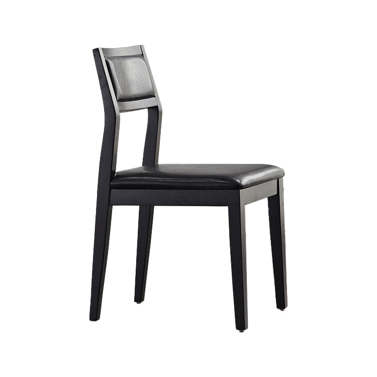 Contemporary Chairs Dining Armless Open Back Side Chairs with Wooden Legs for Kitchen Clearhalo ' kitchen&dining_furn' 'Dining Chairs' 'Dining Tables & Seating' 'dining_chair' 'furn' 'furn_dining_chair' 'Furniture' 'furniture_dining_chair' 'Kitchen & Dining Furniture' 'kitchen' 4613094