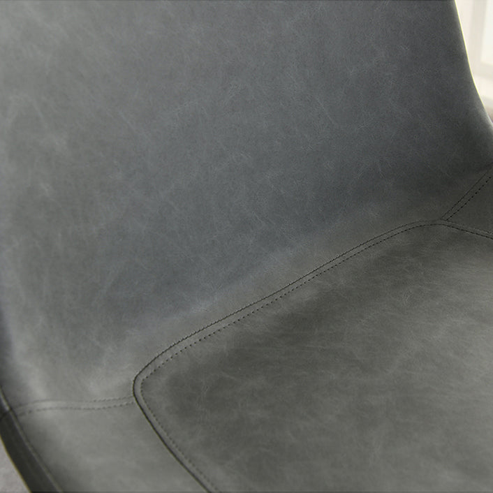 Contemporary Style Chair Dining Armless Chair with Metal Legs for Kitchen Clearhalo ' kitchen&dining_furn' 'Dining Chairs' 'Dining Tables & Seating' 'dining_chair' 'furn' 'furn_dining_chair' 'Furniture' 'furniture_dining_chair' 'Kitchen & Dining Furniture' 'kitchen' 4613141