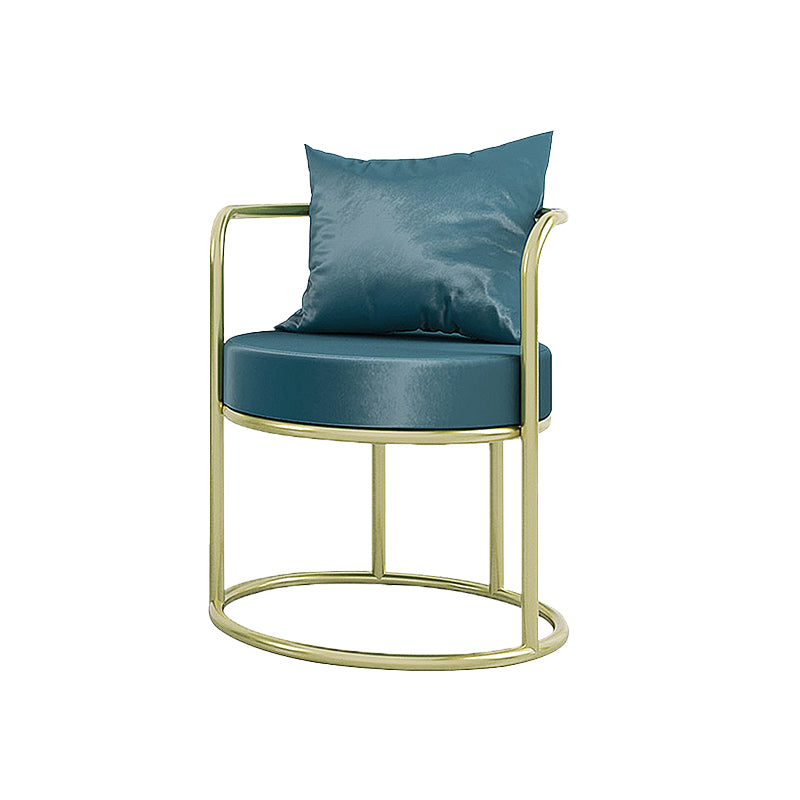 Glam Metal Dining Room Chairs Velvet Side Chair for Home Use Clearhalo ' kitchen&dining_furn' 'Dining Chairs' 'Dining Tables & Seating' 'dining_chair' 'furn' 'furn_dining_chair' 'Furniture' 'furniture_dining_chair' 'Kitchen & Dining Furniture' 'kitchen' 4613309