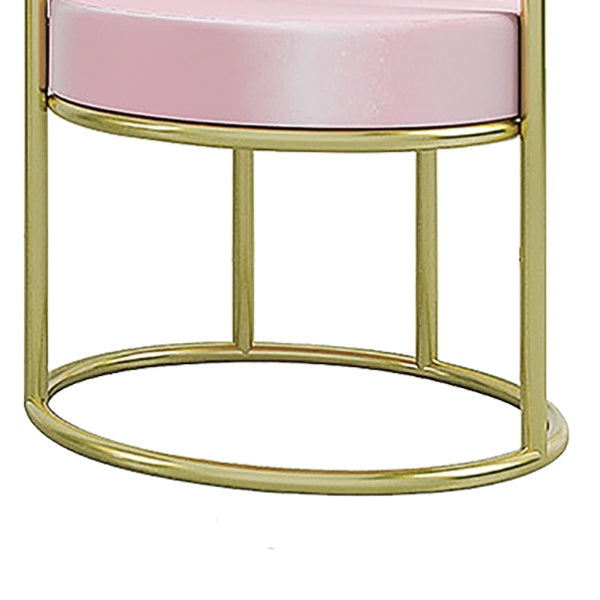 Glam Metal Dining Room Chairs Velvet Side Chair for Home Use Clearhalo ' kitchen&dining_furn' 'Dining Chairs' 'Dining Tables & Seating' 'dining_chair' 'furn' 'furn_dining_chair' 'Furniture' 'furniture_dining_chair' 'Kitchen & Dining Furniture' 'kitchen' 4613312