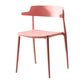 Scandinavian Plastic Dining Armless Chair Open Back Side Chair Clearhalo ' kitchen&dining_furn' 'Dining Chairs' 'Dining Tables & Seating' 'dining_chair' 'furn' 'furn_dining_chair' 'Furniture' 'furniture_dining_chair' 'Kitchen & Dining Furniture' 'kitchen' 4613381