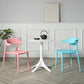 Scandinavian Plastic Dining Armless Chair Open Back Side Chair Clearhalo ' kitchen&dining_furn' 'Dining Chairs' 'Dining Tables & Seating' 'dining_chair' 'furn' 'furn_dining_chair' 'Furniture' 'furniture_dining_chair' 'Kitchen & Dining Furniture' 'kitchen' 4613388
