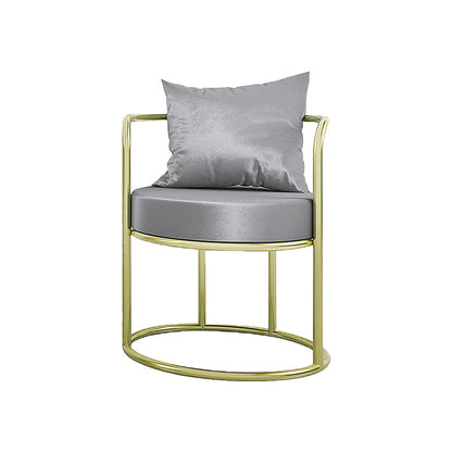 Nordic Style Metal Dining Room Chairs Velvet Dining Chair for Restaurant Use Grey 1 Piece Clearhalo ' kitchen&dining_furn' 'Dining Chairs' 'Dining Tables & Seating' 'dining_chair' 'furn' 'furn_dining_chair' 'Furniture' 'furniture_dining_chair' 'Kitchen & Dining Furniture' 'kitchen' 4613420