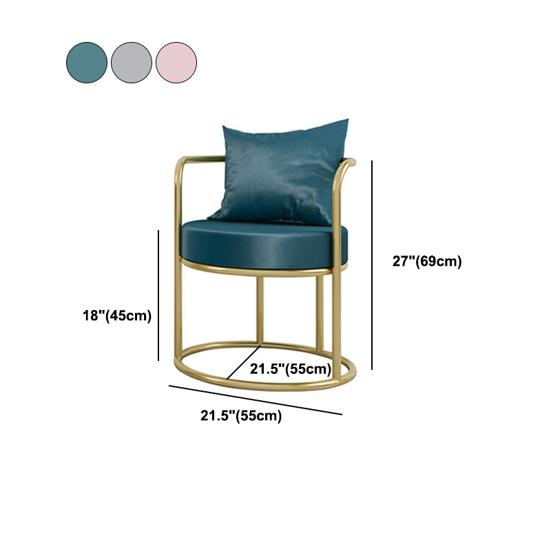 Nordic Style Metal Dining Room Chairs Velvet Dining Chair for Restaurant Use Clearhalo ' kitchen&dining_furn' 'Dining Chairs' 'Dining Tables & Seating' 'dining_chair' 'furn' 'furn_dining_chair' 'Furniture' 'furniture_dining_chair' 'Kitchen & Dining Furniture' 'kitchen' 4613434