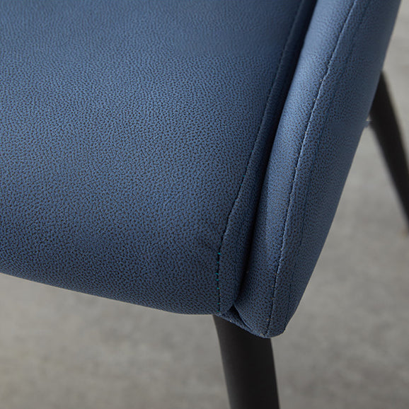 Modern Leather Living Room Side Chair Parsons Matte Finish Dining Chair Clearhalo ' kitchen&dining_furn' 'Dining Chairs' 'Dining Tables & Seating' 'dining_chair' 'furn' 'furn_dining_chair' 'Furniture' 'furniture_dining_chair' 'Kitchen & Dining Furniture' 'kitchen' 4613452