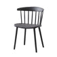 Scandinavian Plastic Dining Kitchen Room Chair Windsor Back Side Chair Clearhalo ' kitchen&dining_furn' 'Dining Chairs' 'Dining Tables & Seating' 'dining_chair' 'furn' 'furn_dining_chair' 'Furniture' 'furniture_dining_chair' 'Kitchen & Dining Furniture' 'kitchen' 4613470