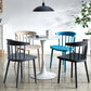 Scandinavian Plastic Dining Kitchen Room Chair Windsor Back Side Chair Clearhalo ' kitchen&dining_furn' 'Dining Chairs' 'Dining Tables & Seating' 'dining_chair' 'furn' 'furn_dining_chair' 'Furniture' 'furniture_dining_chair' 'Kitchen & Dining Furniture' 'kitchen' 4613482
