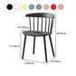 Scandinavian Plastic Dining Kitchen Room Chair Windsor Back Side Chair Clearhalo ' kitchen&dining_furn' 'Dining Chairs' 'Dining Tables & Seating' 'dining_chair' 'furn' 'furn_dining_chair' 'Furniture' 'furniture_dining_chair' 'Kitchen & Dining Furniture' 'kitchen' 4613499