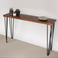Light Brown Modern Style Bar Table in Metal and Wood Milk Tea Shop Bar Brown Without Chairs Clearhalo 'Bar Furniture' 'Bar Tables' 'bar_tables' 'furn' 'furn_bar_tables' 'Furniture' 'furniture_bar_tables' 'Kitchen & Dining Furniture' 4619937