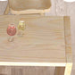 Natural Wood Counter Table with Rectangle Table Top Legs Table - 41.3" H Clearhalo 'Bar Furniture' 'Bar Tables' 'bar_tables' 'furn' 'furn_bar_tables' 'Furniture' 'furniture_bar_tables' 'Kitchen & Dining Furniture' 4620008