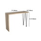 Natural Wood Counter Table with Rectangle Table Top Legs Table - 41.3" H Clearhalo 'Bar Furniture' 'Bar Tables' 'bar_tables' 'furn' 'furn_bar_tables' 'Furniture' 'furniture_bar_tables' 'Kitchen & Dining Furniture' 4620017