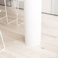 Modern Marble Bistro Table with Specialty Table Top Double Pedestal Table- 41.3" H Clearhalo 'Bar Furniture' 'Bar Tables' 'bar_tables' 'furn' 'furn_bar_tables' 'Furniture' 'furniture_bar_tables' 'Kitchen & Dining Furniture' 4620042