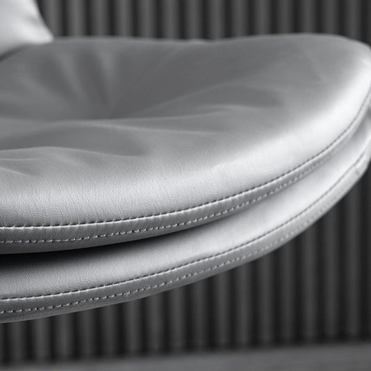 Nordic Steel Adjustable Swivel Barstool Indoor Tall Stool with Leather Seat Clearhalo 'Bar Furniture' 'Bar Stools' 'bar_stools' 'furn' 'furn_bar_stools' 'furniture_bar_stools' 'Kitchen & Dining Furniture' 'kitchen&dining_furn' 'kitchen' 'kitchen_furn' Furniture' 4620277