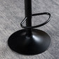 Nordic Steel Adjustable Swivel Barstool Indoor Tall Stool with Leather Seat Clearhalo 'Bar Furniture' 'Bar Stools' 'bar_stools' 'furn' 'furn_bar_stools' 'furniture_bar_stools' 'Kitchen & Dining Furniture' 'kitchen&dining_furn' 'kitchen' 'kitchen_furn' Furniture' 4620280