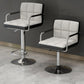 Scandinavian Adjustable Height Swivel Counter Stools Metal Upholstered Bar Stools Clearhalo 'Bar Furniture' 'Bar Stools' 'bar_stools' 'furn' 'furn_bar_stools' 'furniture_bar_stools' 'Kitchen & Dining Furniture' 'kitchen&dining_furn' 'kitchen' 'kitchen_furn' Furniture' 4620291