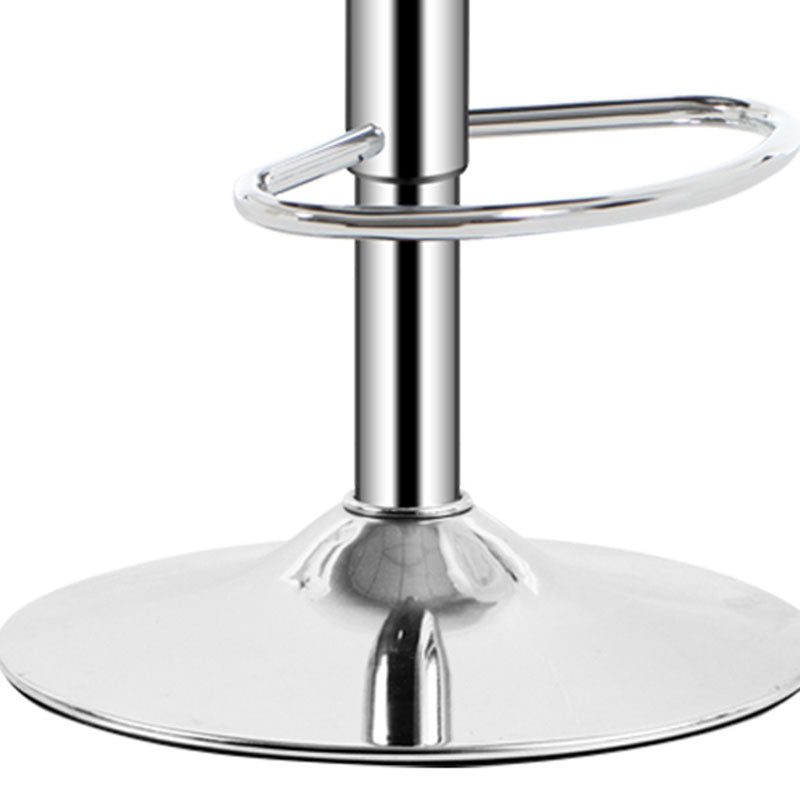 Scandinavian Adjustable Height Swivel Counter Stools Metal Upholstered Bar Stools Clearhalo 'Bar Furniture' 'Bar Stools' 'bar_stools' 'furn' 'furn_bar_stools' 'furniture_bar_stools' 'Kitchen & Dining Furniture' 'kitchen&dining_furn' 'kitchen' 'kitchen_furn' Furniture' 4620297