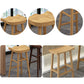 Industrial Wood Backless Barstool Simple Indoor Tall Stool with Contoured Seat Clearhalo 'Bar Furniture' 'Bar Stools' 'bar_stools' 'furn' 'furn_bar_stools' 'furniture_bar_stools' 'Kitchen & Dining Furniture' 'kitchen&dining_furn' 'kitchen' 'kitchen_furn' Furniture' 4620349