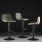 Nordic Indoor Barstool Adjustable Metal Swivel Tall Stool with Leather Seat Clearhalo 'Bar Furniture' 'Bar Stools' 'bar_stools' 'furn' 'furn_bar_stools' 'furniture_bar_stools' 'Kitchen & Dining Furniture' 'kitchen&dining_furn' 'kitchen' 'kitchen_furn' Furniture' 4620367
