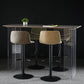 Nordic Indoor Barstool Adjustable Metal Swivel Tall Stool with Leather Seat Clearhalo 'Bar Furniture' 'Bar Stools' 'bar_stools' 'furn' 'furn_bar_stools' 'furniture_bar_stools' 'Kitchen & Dining Furniture' 'kitchen&dining_furn' 'kitchen' 'kitchen_furn' Furniture' 4620370