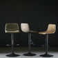 Nordic Indoor Barstool Adjustable Metal Swivel Tall Stool with Leather Seat Clearhalo 'Bar Furniture' 'Bar Stools' 'bar_stools' 'furn' 'furn_bar_stools' 'furniture_bar_stools' 'Kitchen & Dining Furniture' 'kitchen&dining_furn' 'kitchen' 'kitchen_furn' Furniture' 4620391