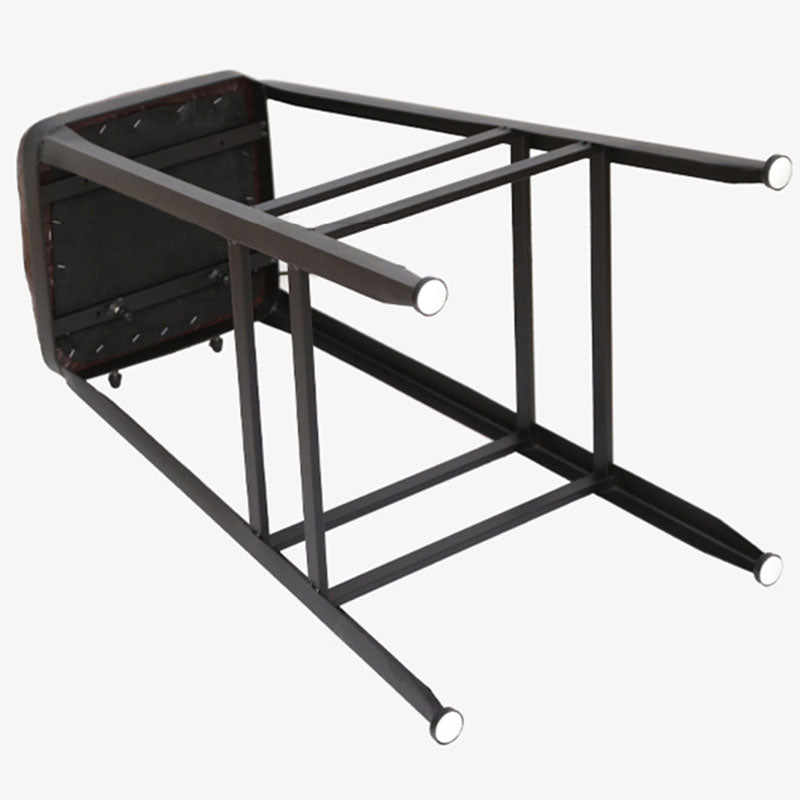 Wooden Square Seat Barstool Industrial Metal Counter Stool with Backrest Clearhalo 'Bar Furniture' 'Bar Stools' 'bar_stools' 'furn' 'furn_bar_stools' 'furniture_bar_stools' 'Kitchen & Dining Furniture' 'kitchen&dining_furn' 'kitchen' 'kitchen_furn' Furniture' 4620411