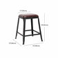 Wooden Square Seat Barstool Industrial Metal Counter Stool with Backrest Clearhalo 'Bar Furniture' 'Bar Stools' 'bar_stools' 'furn' 'furn_bar_stools' 'furniture_bar_stools' 'Kitchen & Dining Furniture' 'kitchen&dining_furn' 'kitchen' 'kitchen_furn' Furniture' 4620423