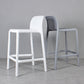 Nordic Macron Stackable Counter Stools Colorful Indoor Plastic Bar Stool Clearhalo 'Bar Furniture' 'Bar Stools' 'bar_stools' 'furn' 'furn_bar_stools' 'furniture_bar_stools' 'Kitchen & Dining Furniture' 'kitchen&dining_furn' 'kitchen' 'kitchen_furn' Furniture' 4620570