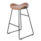 Industrial Style Metal Bar-stool Bucket Seat Sled Legs Counter Stool for Kitchen Bar Clearhalo 'Bar Furniture' 'Bar Stools' 'bar_stools' 'furn' 'furn_bar_stools' 'furniture_bar_stools' 'Kitchen & Dining Furniture' 'kitchen&dining_furn' 'kitchen' 'kitchen_furn' Furniture' 4620726