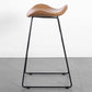 Industrial Style Metal Bar-stool Bucket Seat Sled Legs Counter Stool for Kitchen Bar Clearhalo 'Bar Furniture' 'Bar Stools' 'bar_stools' 'furn' 'furn_bar_stools' 'furniture_bar_stools' 'Kitchen & Dining Furniture' 'kitchen&dining_furn' 'kitchen' 'kitchen_furn' Furniture' 4620737