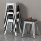 Industrial Style Metal Bar-stool Square Seat Counter Stool for Kitchen Bar Clearhalo 'Bar Furniture' 'Bar Stools' 'bar_stools' 'furn' 'furn_bar_stools' 'furniture_bar_stools' 'Kitchen & Dining Furniture' 'kitchen&dining_furn' 'kitchen' 'kitchen_furn' Furniture' 4620753