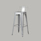 Industrial Style Metal Bar-stool Square Seat Counter Stool for Kitchen Bar Clearhalo 'Bar Furniture' 'Bar Stools' 'bar_stools' 'furn' 'furn_bar_stools' 'furniture_bar_stools' 'Kitchen & Dining Furniture' 'kitchen&dining_furn' 'kitchen' 'kitchen_furn' Furniture' 4620769