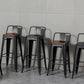 Industrial Style Metal Bar-stool Square Seat Counter Stool for Kitchen Bar Clearhalo 'Bar Furniture' 'Bar Stools' 'bar_stools' 'furn' 'furn_bar_stools' 'furniture_bar_stools' 'Kitchen & Dining Furniture' 'kitchen&dining_furn' 'kitchen' 'kitchen_furn' Furniture' 4620774