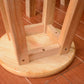 Modern Armless Backless Counter Stool Wood Bar Stool with Wooden Seat and Pedal Clearhalo 'Bar Furniture' 'Bar Stools' 'bar_stools' 'furn' 'furn_bar_stools' 'furniture_bar_stools' 'Kitchen & Dining Furniture' 'kitchen&dining_furn' 'kitchen' 'kitchen_furn' Furniture' 4620832