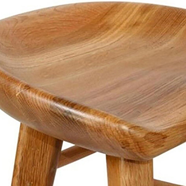 Modern Style Solid Wood Bar Stool with Footrest Living Room Bar Stool Clearhalo 'Bar Furniture' 'Bar Stools' 'bar_stools' 'furn' 'furn_bar_stools' 'furniture_bar_stools' 'Kitchen & Dining Furniture' 'kitchen&dining_furn' 'kitchen' 'kitchen_furn' Furniture' 4620847