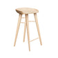 Modern Style Solid Wood Bar Stool with Footrest Living Room Bar Stool Wood 1 Piece Bar Stool(30"H) Clearhalo 'Bar Furniture' 'Bar Stools' 'bar_stools' 'furn' 'furn_bar_stools' 'furniture_bar_stools' 'Kitchen & Dining Furniture' 'kitchen&dining_furn' 'kitchen' 'kitchen_furn' Furniture' 4620853