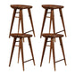 Modern Style Solid Wood Bar Stool with Footrest Living Room Bar Stool Walnut 4 Piece Set Counter Stool(26"H) Clearhalo 'Bar Furniture' 'Bar Stools' 'bar_stools' 'furn' 'furn_bar_stools' 'furniture_bar_stools' 'Kitchen & Dining Furniture' 'kitchen&dining_furn' 'kitchen' 'kitchen_furn' Furniture' 4620861