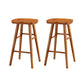 Industrial Style Wooden Bar-stool Saddle Seat Counter Stool for Kitchen Bar Distressed Wood 2 Piece Set Counter Stool(26"H) Clearhalo 'Bar Furniture' 'Bar Stools' 'bar_stools' 'furn' 'furn_bar_stools' 'furniture_bar_stools' 'Kitchen & Dining Furniture' 'kitchen&dining_furn' 'kitchen' 'kitchen_furn' Furniture' 4620892