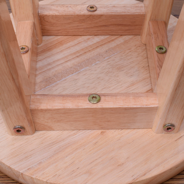 Modern Armless Backless Counter Stool Wood Bar Stool with Footrest Clearhalo 'Bar Furniture' 'Bar Stools' 'bar_stools' 'furniture_bar_stools' 'Kitchen & Dining Furniture' 'kitchen&dining_furn' 'kitchen' 'kitchen_furn' Furniture' 4620925
