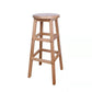 Modern Armless Backless Counter Stool Wood Bar Stool with Footrest Clearhalo 'Bar Furniture' 'Bar Stools' 'bar_stools' 'furniture_bar_stools' 'Kitchen & Dining Furniture' 'kitchen&dining_furn' 'kitchen' 'kitchen_furn' Furniture' 4620927