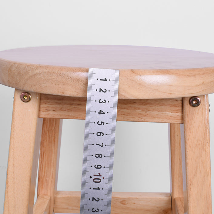 Modern Armless Backless Counter Stool Wood Bar Stool with Footrest Clearhalo 'Bar Furniture' 'Bar Stools' 'bar_stools' 'furniture_bar_stools' 'Kitchen & Dining Furniture' 'kitchen&dining_furn' 'kitchen' 'kitchen_furn' Furniture' 4620929
