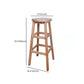 Modern Armless Backless Counter Stool Wood Bar Stool with Footrest Clearhalo 'Bar Furniture' 'Bar Stools' 'bar_stools' 'furniture_bar_stools' 'Kitchen & Dining Furniture' 'kitchen&dining_furn' 'kitchen' 'kitchen_furn' Furniture' 4620933