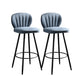 Scandinavian Style Bar Stool Square Seat Counter Stool for Kitchen Bar Blue 2 Piece Set Clearhalo 'Bar Furniture' 'Bar Stools' 'bar_stools' 'furn' 'furn_bar_stools' 'furniture_bar_stools' 'Kitchen & Dining Furniture' 'kitchen&dining_furn' 'kitchen' 'kitchen_furn' Furniture' 4620950