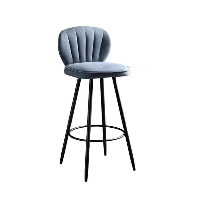 Scandinavian Style Bar Stool Square Seat Counter Stool for Kitchen Bar Clearhalo 'Bar Furniture' 'Bar Stools' 'bar_stools' 'furn' 'furn_bar_stools' 'furniture_bar_stools' 'Kitchen & Dining Furniture' 'kitchen&dining_furn' 'kitchen' 'kitchen_furn' Furniture' 4620956