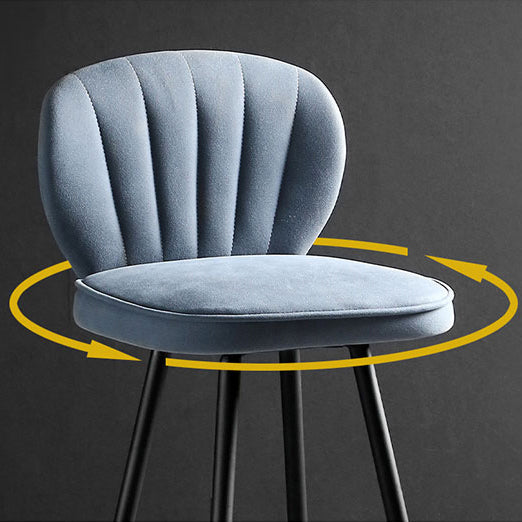 Scandinavian Style Bar Stool Square Seat Counter Stool for Kitchen Bar Clearhalo 'Bar Furniture' 'Bar Stools' 'bar_stools' 'furn' 'furn_bar_stools' 'furniture_bar_stools' 'Kitchen & Dining Furniture' 'kitchen&dining_furn' 'kitchen' 'kitchen_furn' Furniture' 4620959