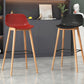 Modern Armless Backrest Counter Stool Wood Cashier Bar Stool with Plastic Seat Clearhalo 'Bar Furniture' 'Bar Stools' 'bar_stools' 'furn' 'furn_bar_stools' 'furniture_bar_stools' 'Kitchen & Dining Furniture' 'kitchen&dining_furn' 'kitchen' 'kitchen_furn' Furniture' 4620975