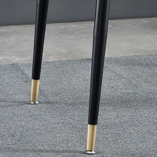 Glam Style 1/5/7 Pieces Dining Set with Stone Table Dining Furniture for Living Room Clearhalo 'Dining Room Sets' 'Dining Tables & Seating' 'dining_room_set' 'furn' 'furn_dining_room_set' 'Furniture' 'furniture_dining_room_set' 'Kitchen & Dining Furniture' 'kitchen&dining_furn' 'kitchen' 4621025