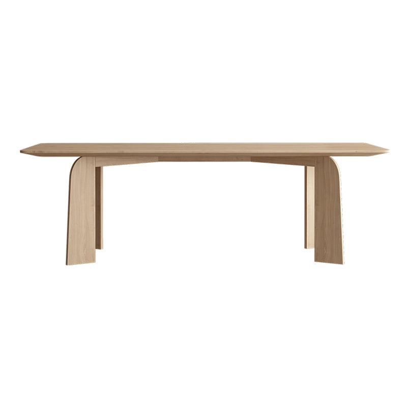 Modern 1/2/6/7 Pieces Dining Set Solid Wood Dining Table with Wooden Chairs Clearhalo 'Dining Room Sets' 'Dining Tables & Seating' 'dining_room_set' 'furn' 'furn_dining_room_set' 'Furniture' 'furniture_dining_room_set' 'Kitchen & Dining Furniture' 'kitchen&dining_furn' 'kitchen' 4621041